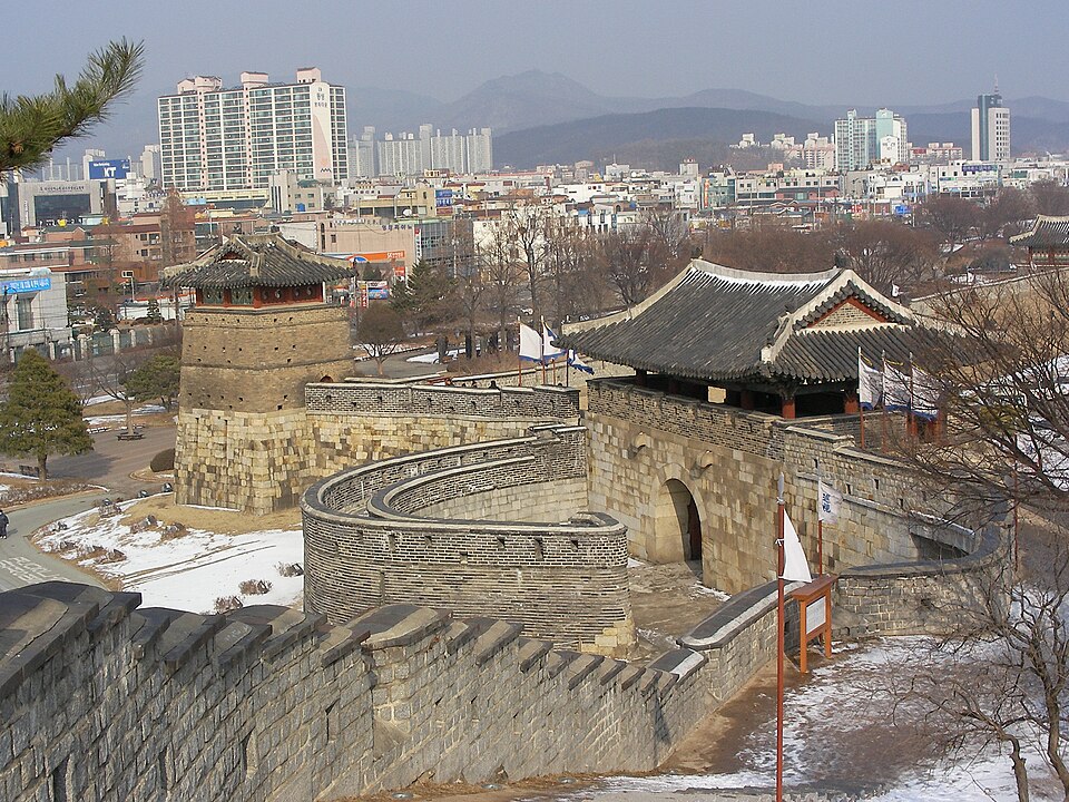 Suwon Hwaseong Fortress on one of the best day trips from Seoul