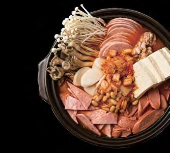 Budae jjigae Korean stew served in Seoul